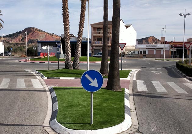Obra civil espacio verde